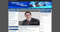 Desktop Screenshot of cargonewsmex.com